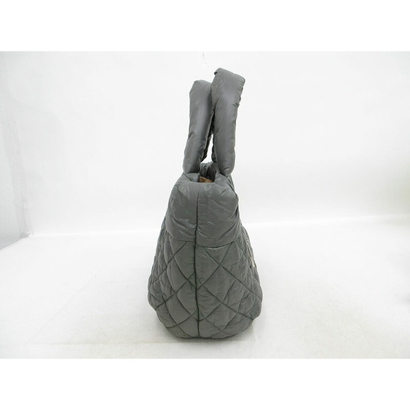 CHANEL Coco Cocoon Tote Bag Handbag khaki Green - Picture 3 of 11